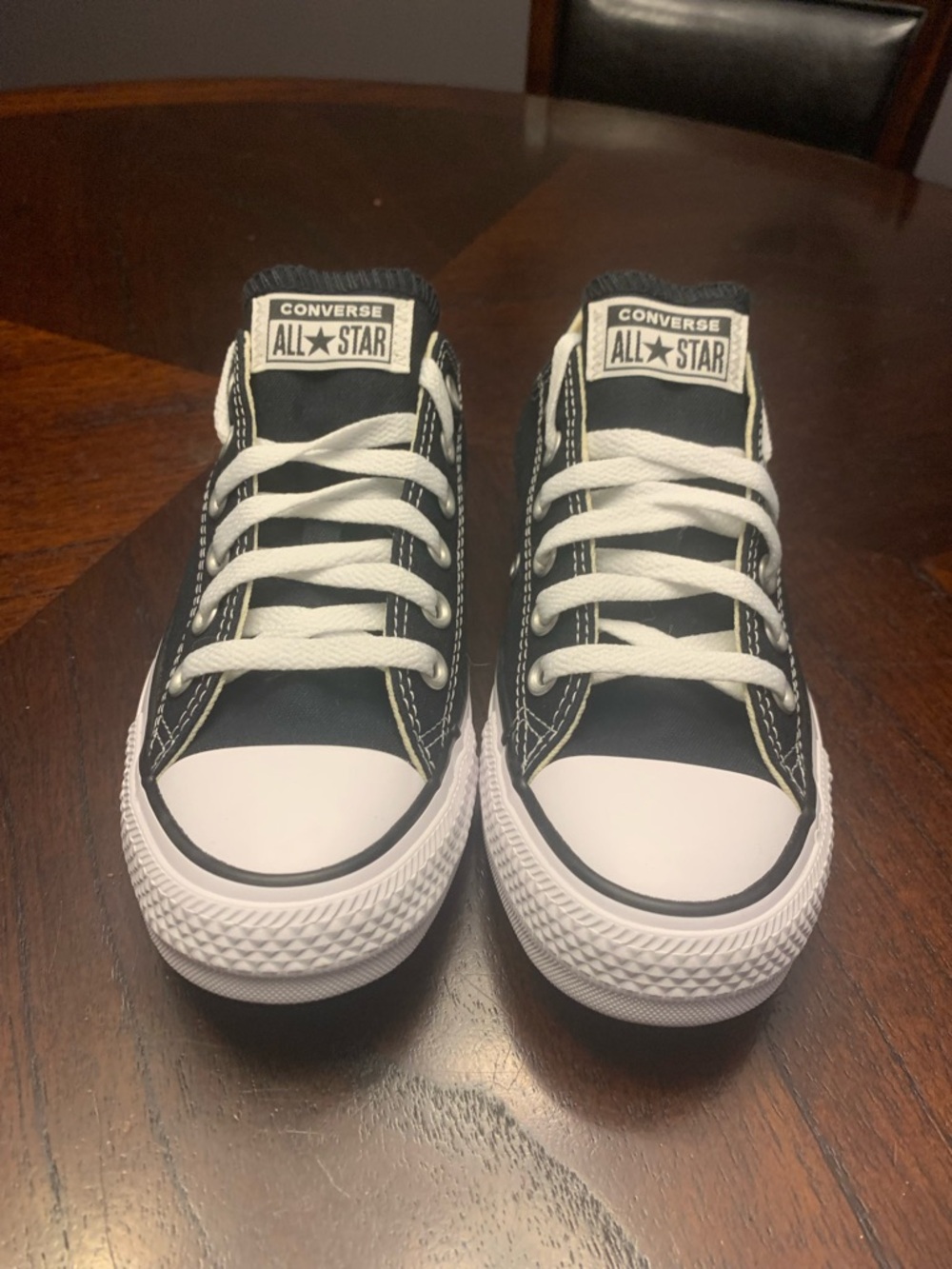 Converse Black & White Low Top Sneakers